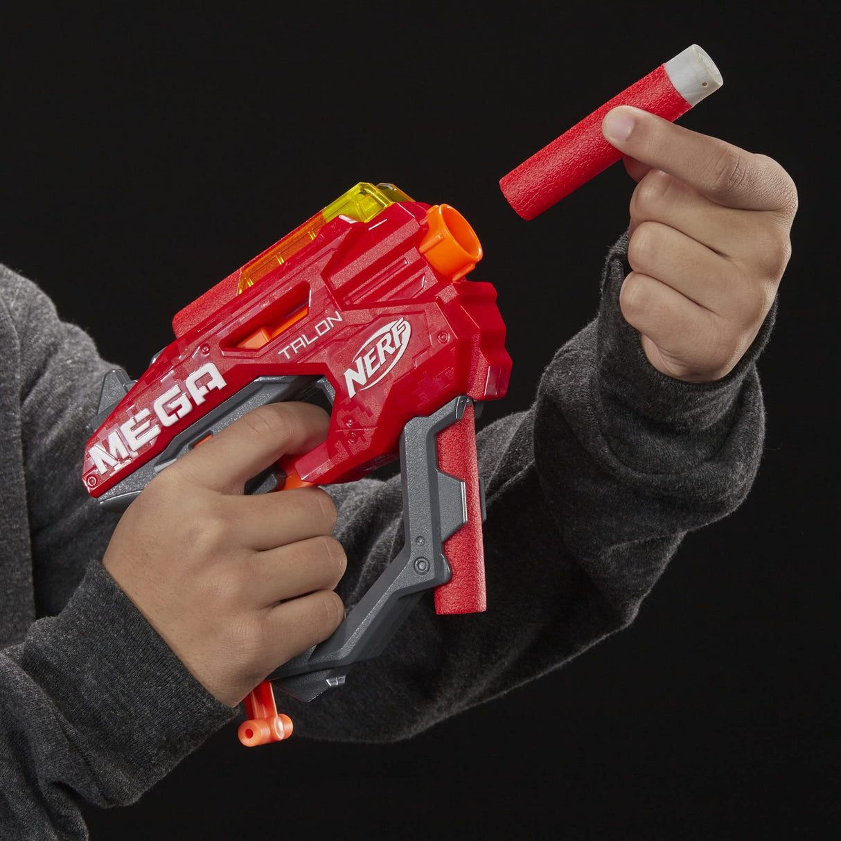 Nerf Mega Talon Blaster - Includes 3 Official Accustrike Mega Darts - for Kids, Teens, Adults