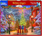 White Mountain Holiday Singers Winter Puzzles 1000 Pieces Christmas Theme Jigsaw Puzzle for Adults and Family