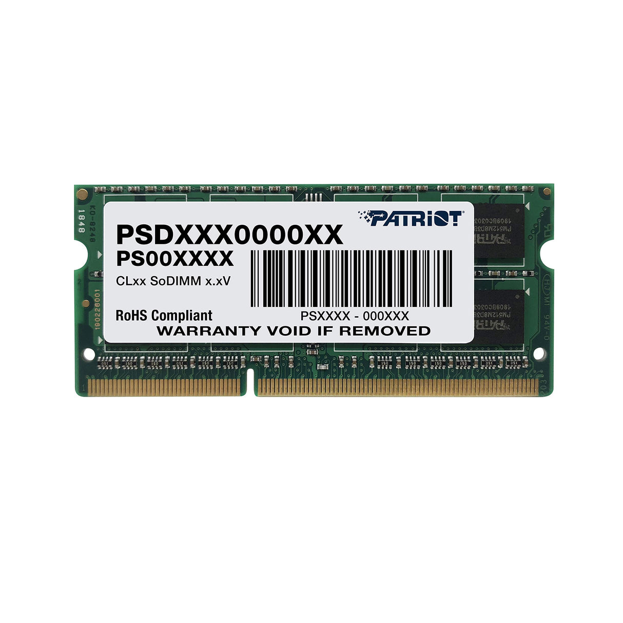 PATRIOT MEMORY 4GB PC3 12800 1600MHZ DDR3