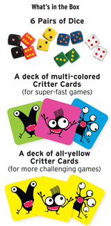 TENZI PAIRZI - The Fast, Fun Card Matching Family and Party Game with a Twist - for Ages 6 to 96 - 2 to 6 Players