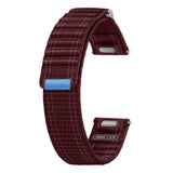 Samsung - Fabric Band For Samsung Galaxy Watch7 40mm  / Galaxy Watch7 44mm  /  Galaxy Watch Fe S / M  - Burgundy