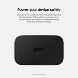 Samsung - Power Adapter 15w With Usb C Cable - Black