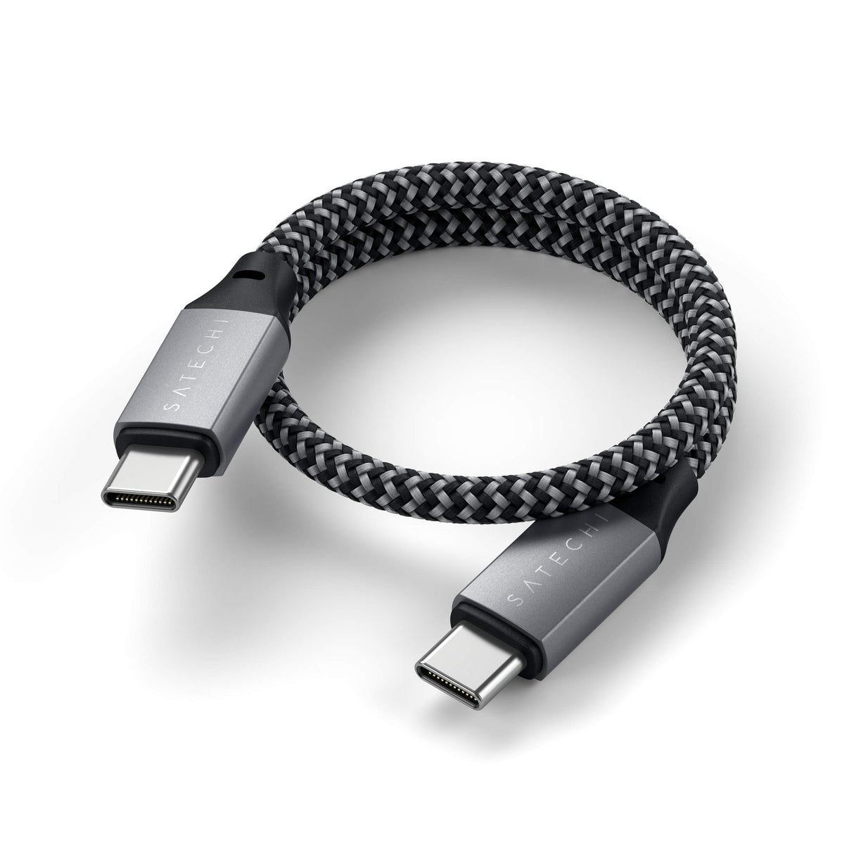 Satechi - Usb C To Usb C Cable 10in - Space Gray