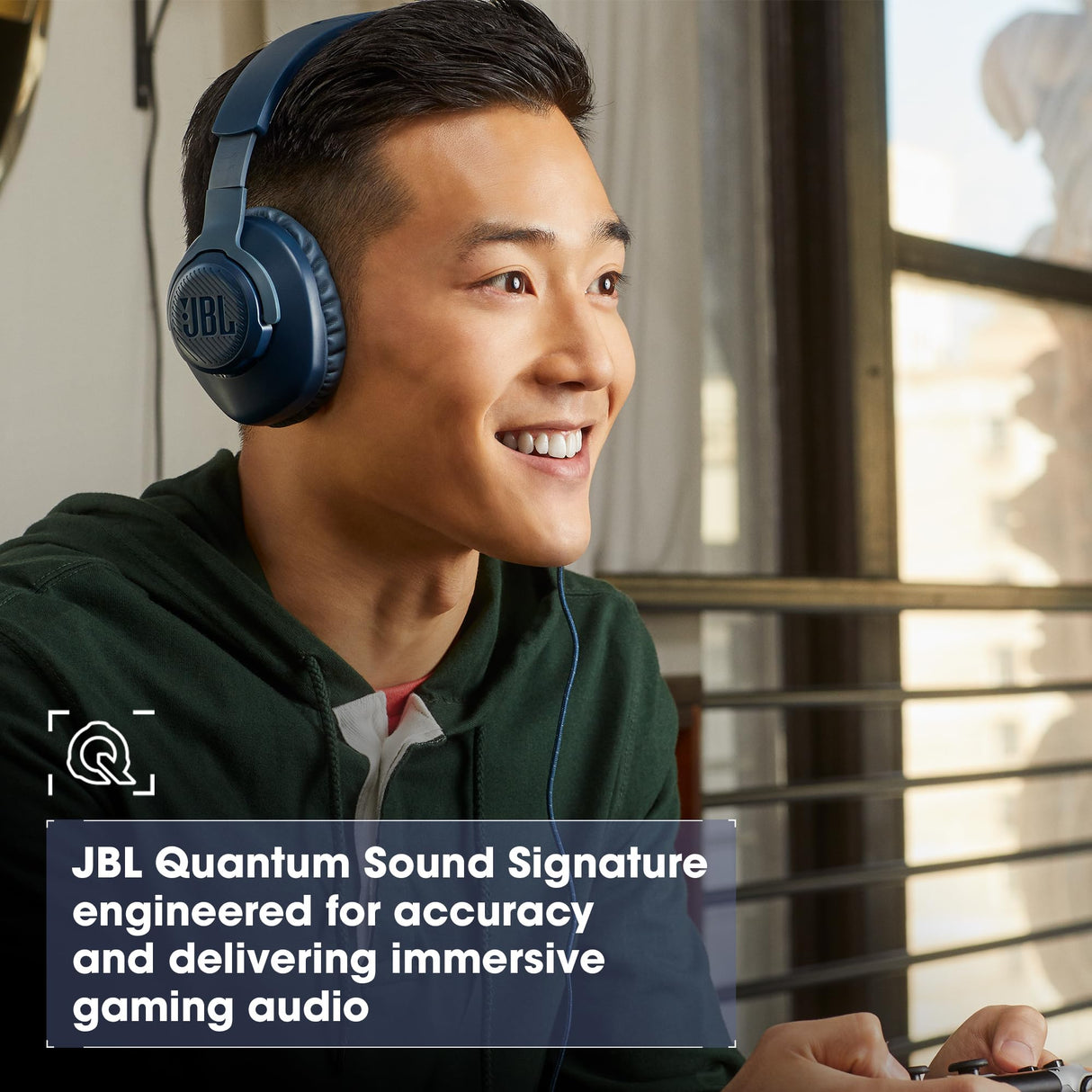 Jbl - Quantum 100 Wired Over Ear Gaming Headset - Black