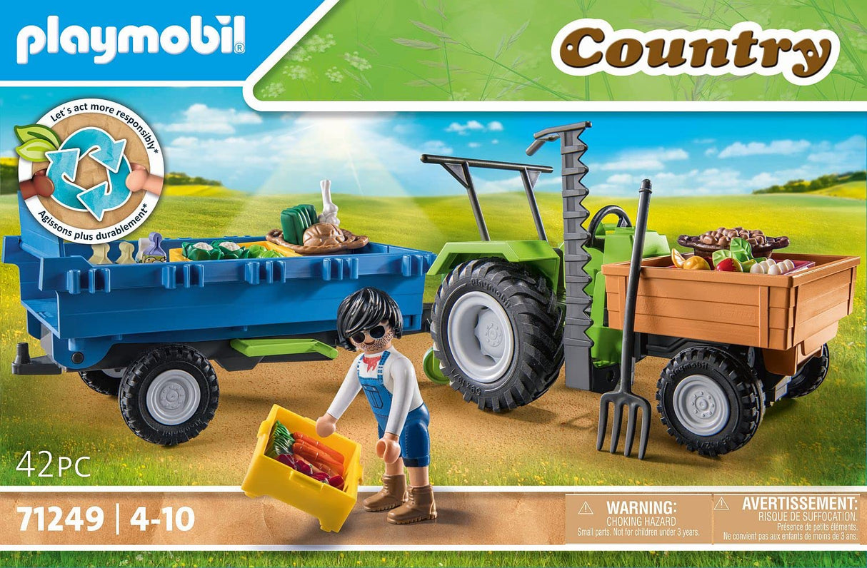 Playmobil Harvester Tractor with Trailer