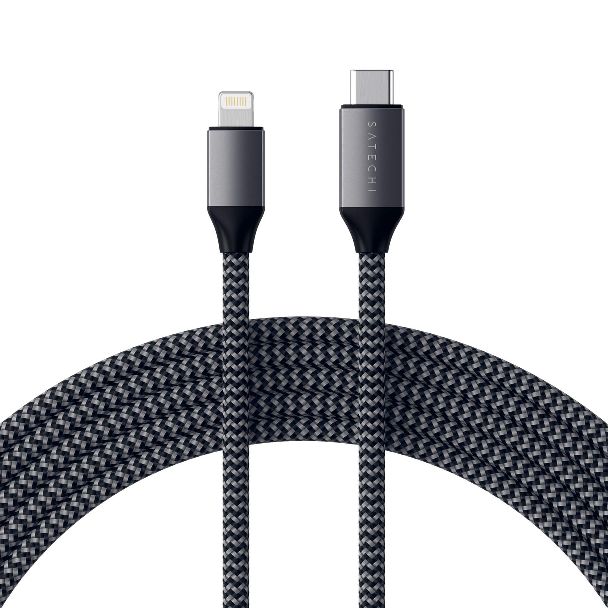 Satechi - Usb C To Apple Lightning Cable 6ft - Space Gray