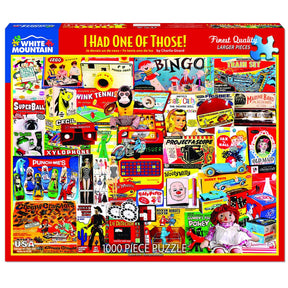 White Mountain Puzzles - I Had One of Those - 1000 Piece Jigsaw Puzzle