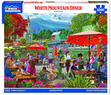 White Mountain Puzzles - White Mountain Diner - 1000 Piece Jigsaw Puzzle