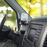 Nite Ize - Steelie Magnetic Freemount Car Mount Kit - Silver And Black