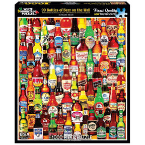White Mountain Puzzles - 99 Bottles of Beer on The Wall - 1000 Piece Jigsaw Puzzle