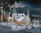 White Mountain Puzzles Friends in Winter - 1000 Piece Jigsaw Puzzle