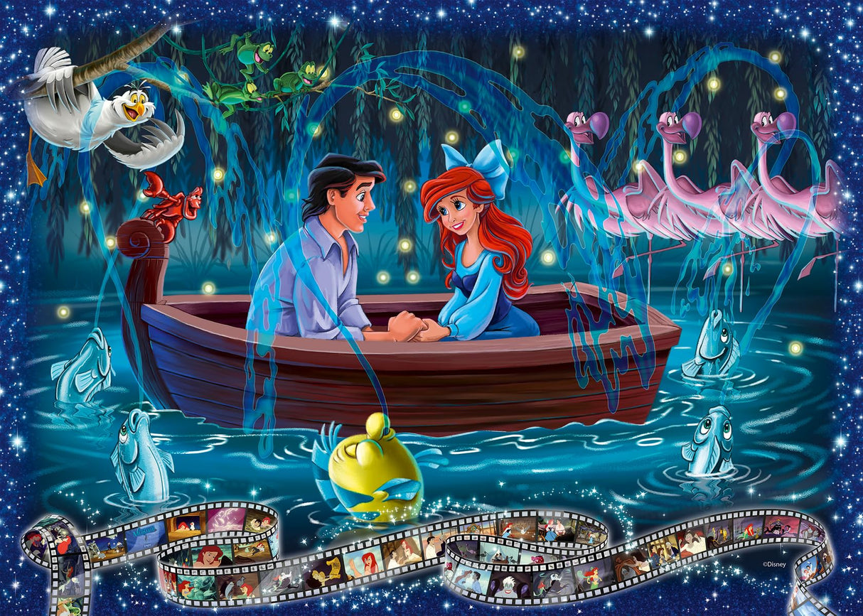 Ravensburger Disney Collector's Edition Little Mermaid 1000 Piece Jigsaw Puzzle for Adults - Handcrafted Tooling, Made in Germany, Every Piece Fits Together Perfectly