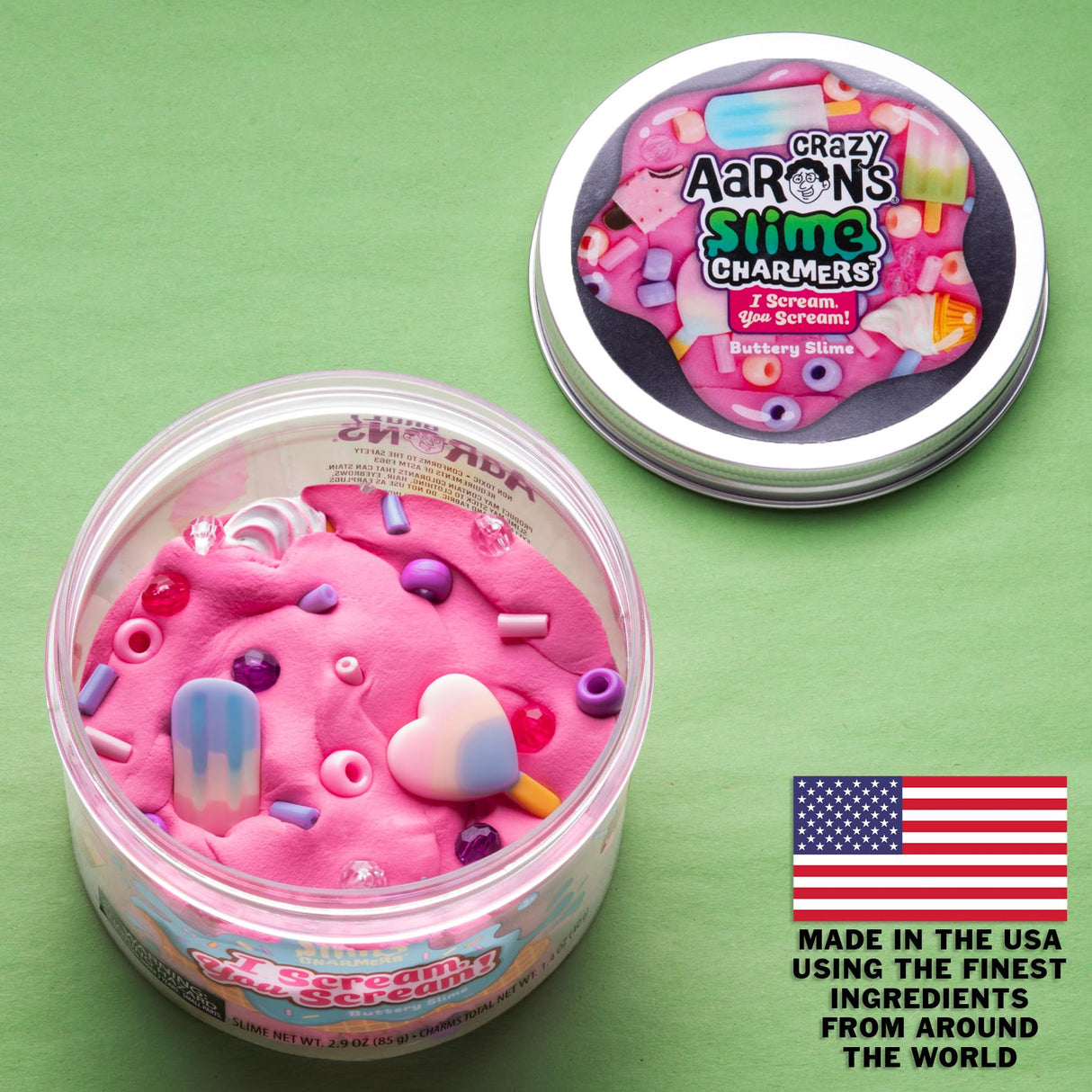 Crazy Aaron’s Slime Charmers - I Scream, You Scream Scented Slime for Kids