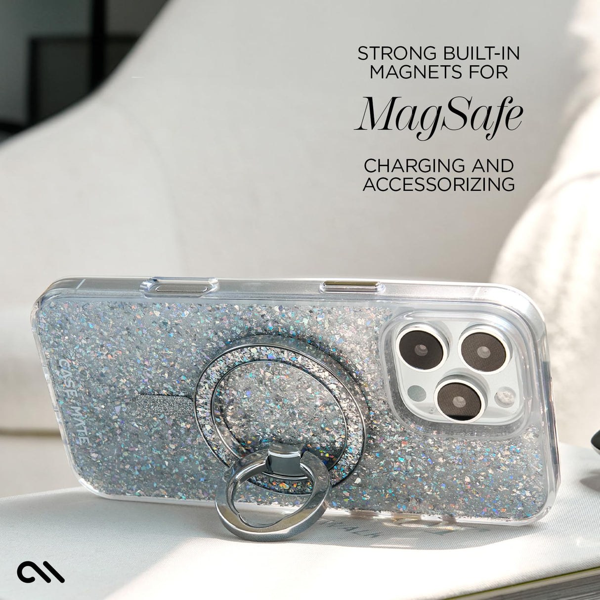 Case-mate - Twinkle Magsafe Case For Apple Iphone 16 Pro - Twinkle Disco