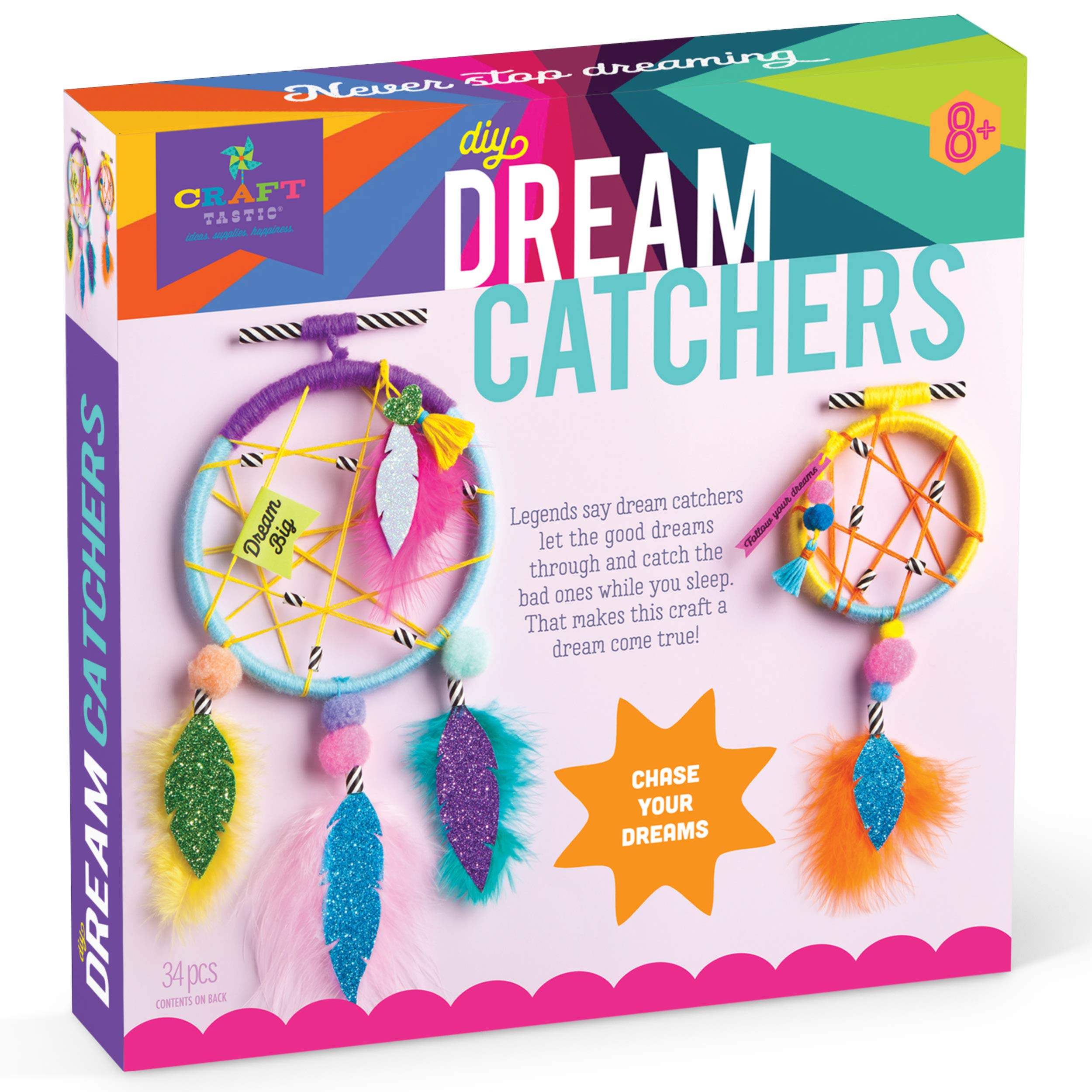 Craft-tastic — Dream Catchers — Arts and Crafts Kit for Kids