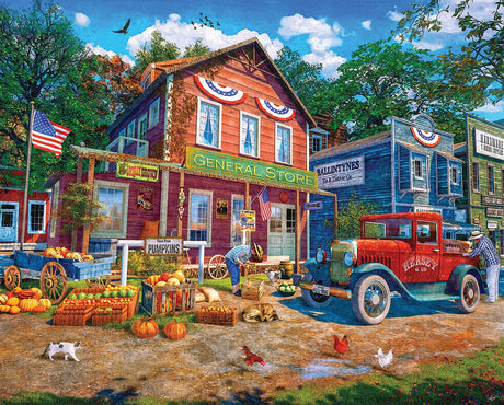 White Mountain Puzzles Country Store - 1000 Piece Jigsaw Puzzle