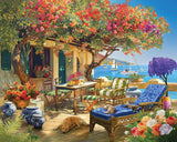 White Mountain Puzzles - Coastal Paradise - 1000 Piece Jigsaw Puzzle