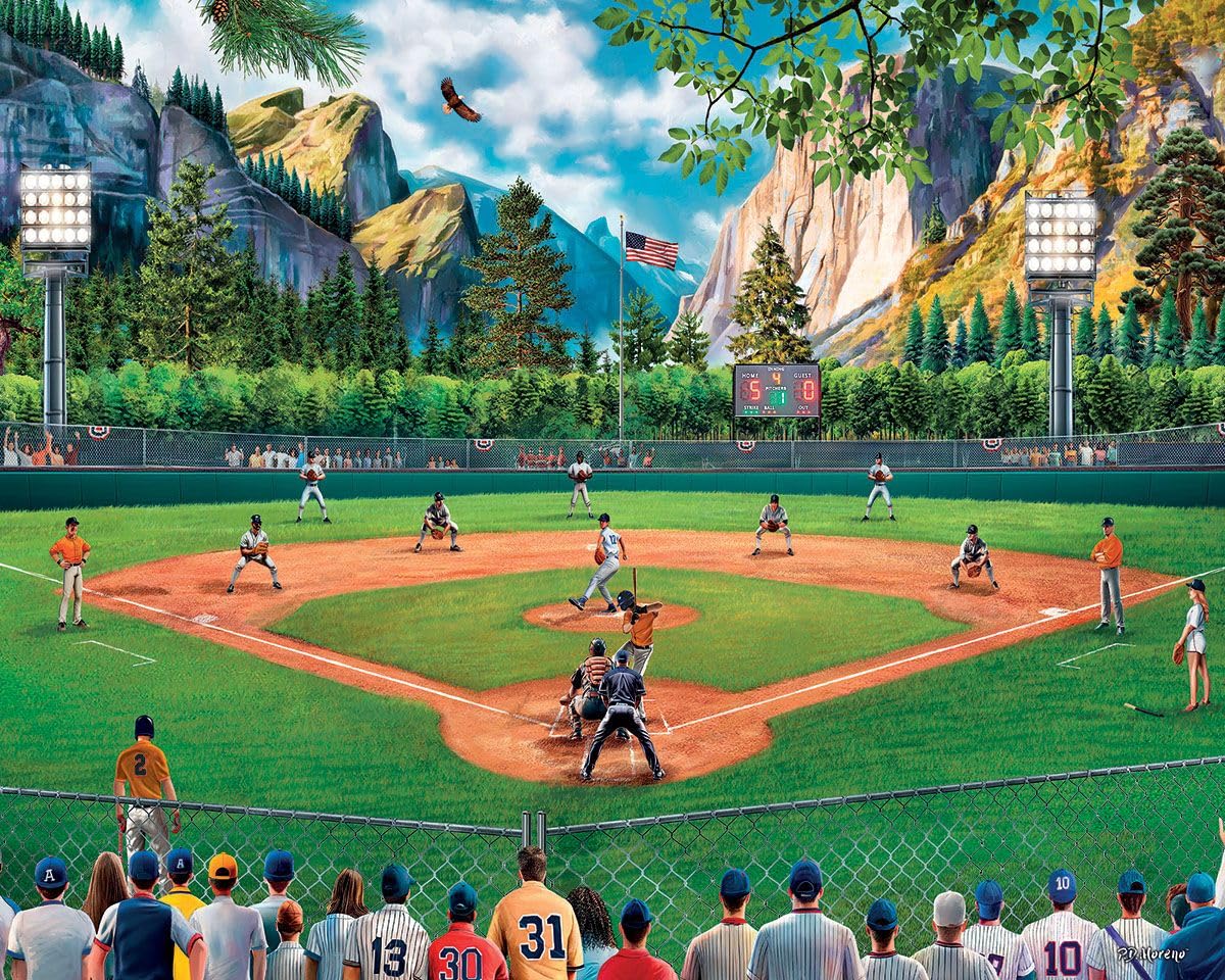 White Mountain Puzzles - Field of Dreams - 1000 Piece Jigsaw Puzzle