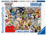 Ravensburger Looney Tunes Challenge 1000 Piece Jigsaw Puzzle | Unique Softclick Technology | Vibrant, Glare-Free Pieces | FSC Certified Materials