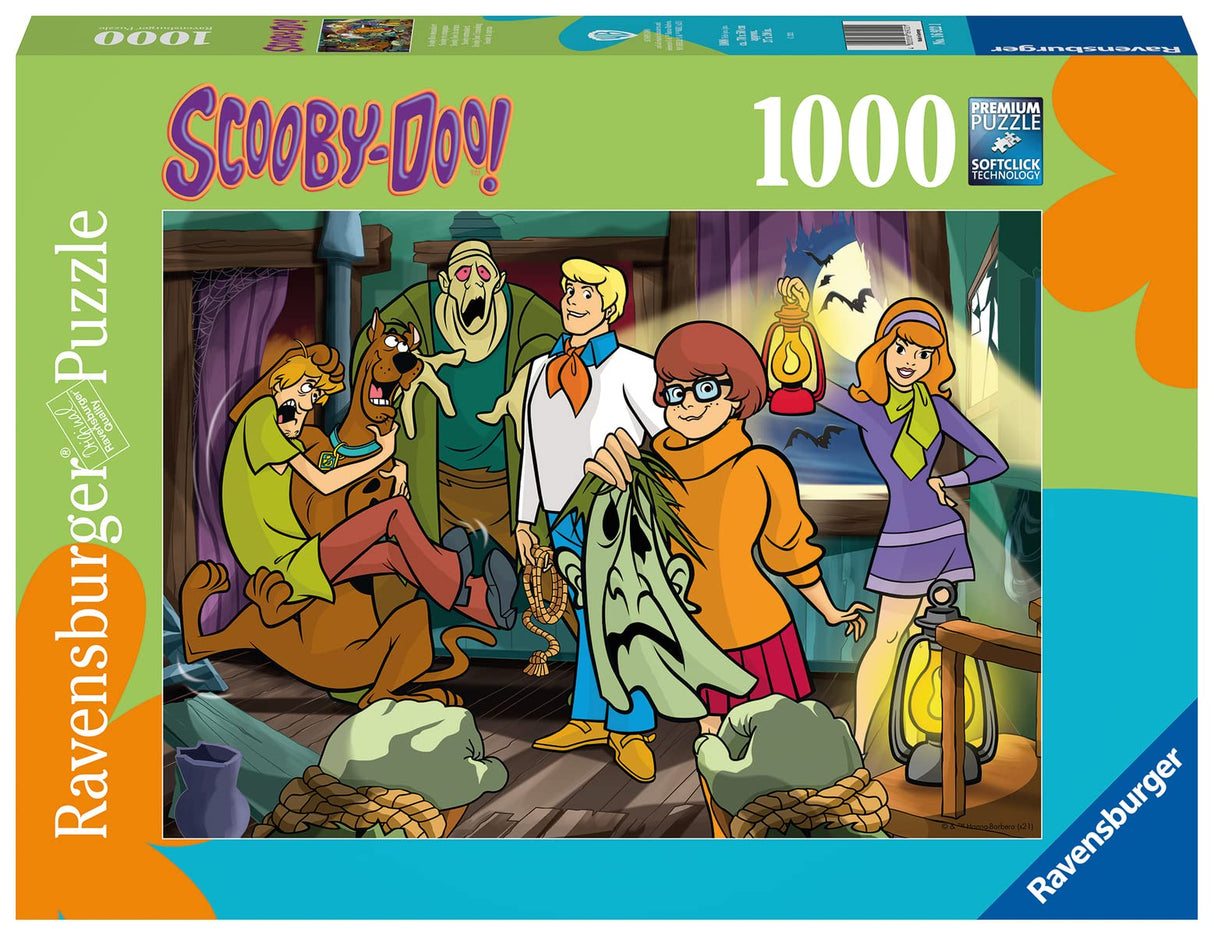 Ravensburger Scooby Doo: Unmasking 1000-Piece Jigsaw Puzzle - Exquisite Imagery | Unique Softclick Technology | Perfect for Adults and Kids | FSC-Certified Material