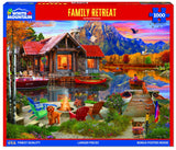 White Mountain Puzzles - Family Retreat - 1000 Piece Jigsaw Puzzle