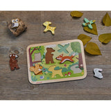 Janod Forest Chunky Puzzle - 7 Pieces - Ages 18 Months+