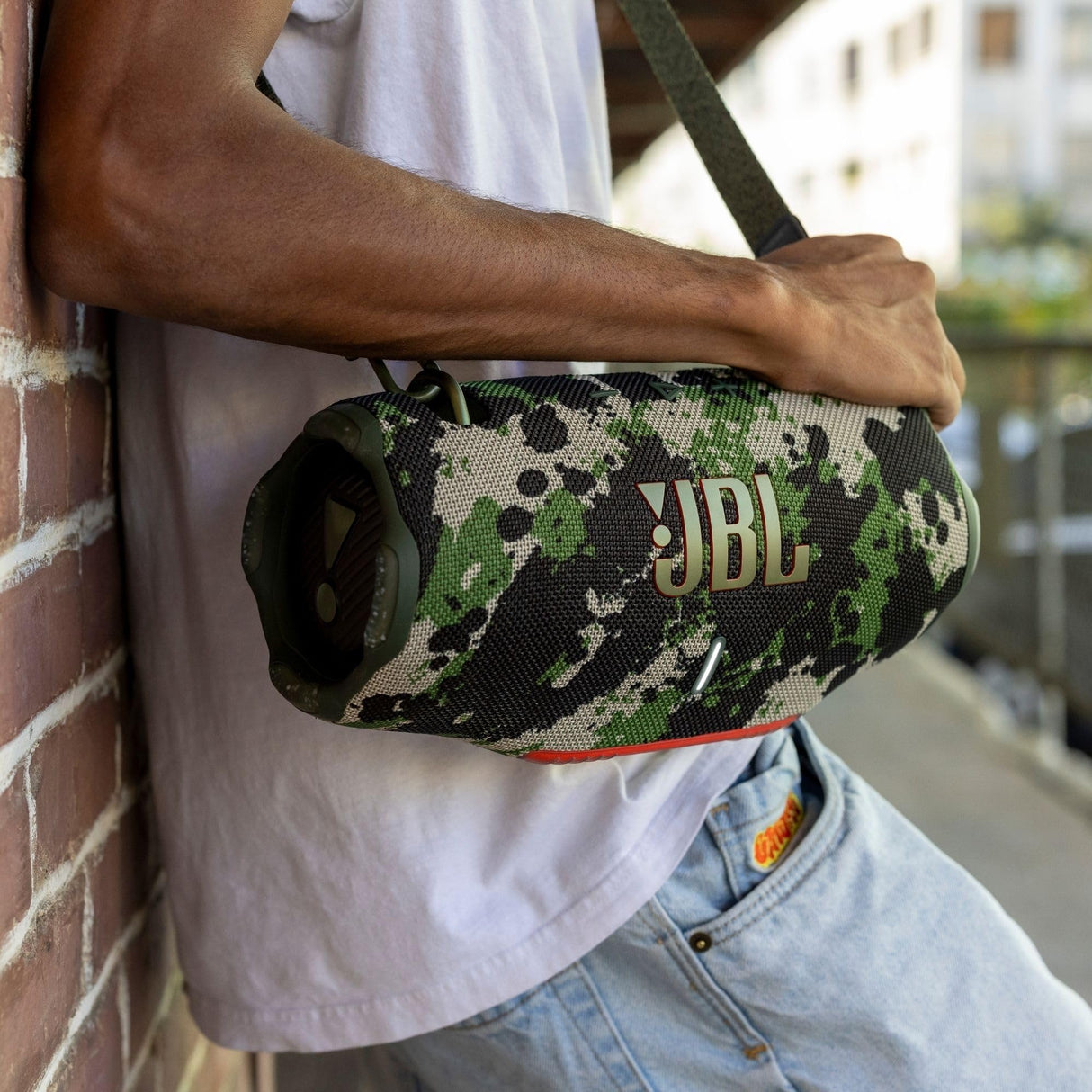 Jbl - Xtreme 4 Waterproof Bluetooth Speaker - Camo