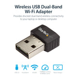 USB DUAL-BAND WI-FI ADAPTER AC600