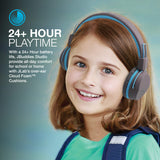 Jlab - Jbuddies Studio Wireless On Ear Kids Headphones - Blue And Gray