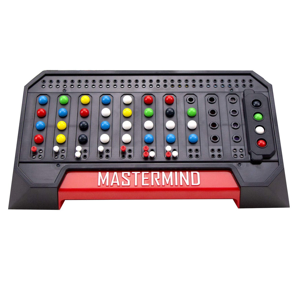 Pressman PRE-3018-06J Mastermind Strategy Game of Codemaker vs. Codebreaker, 5", Multi-colored