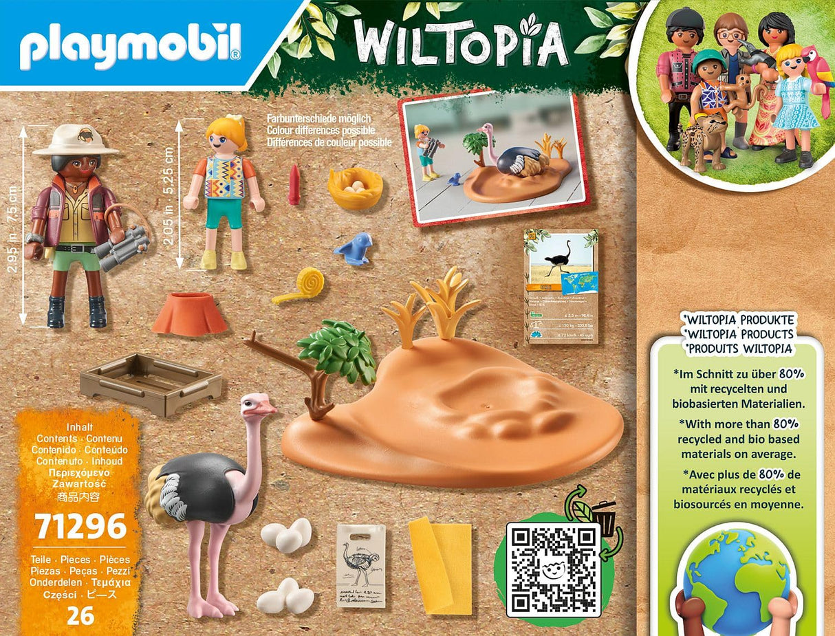 Playmobil WILTOPIA - Ostrich Keepers