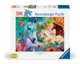 Ravensburger Lady, Fate and Fury 300 Piece Large Format Jigsaw Puzzle for Adults - Easy to See & Easy to Hold Large Pieces Fit Together Perfectly