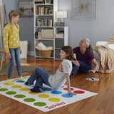 Hasbro Twister Party Classic Board Game for 2 or More Players,Indoor and Outdoor Game for Kids 6 and Up,Packaging May Vary