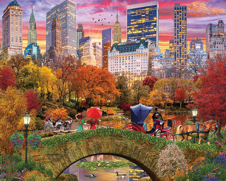 White Mountain Puzzles - New York Central Park - 1000 Piece Jigsaw Puzzle