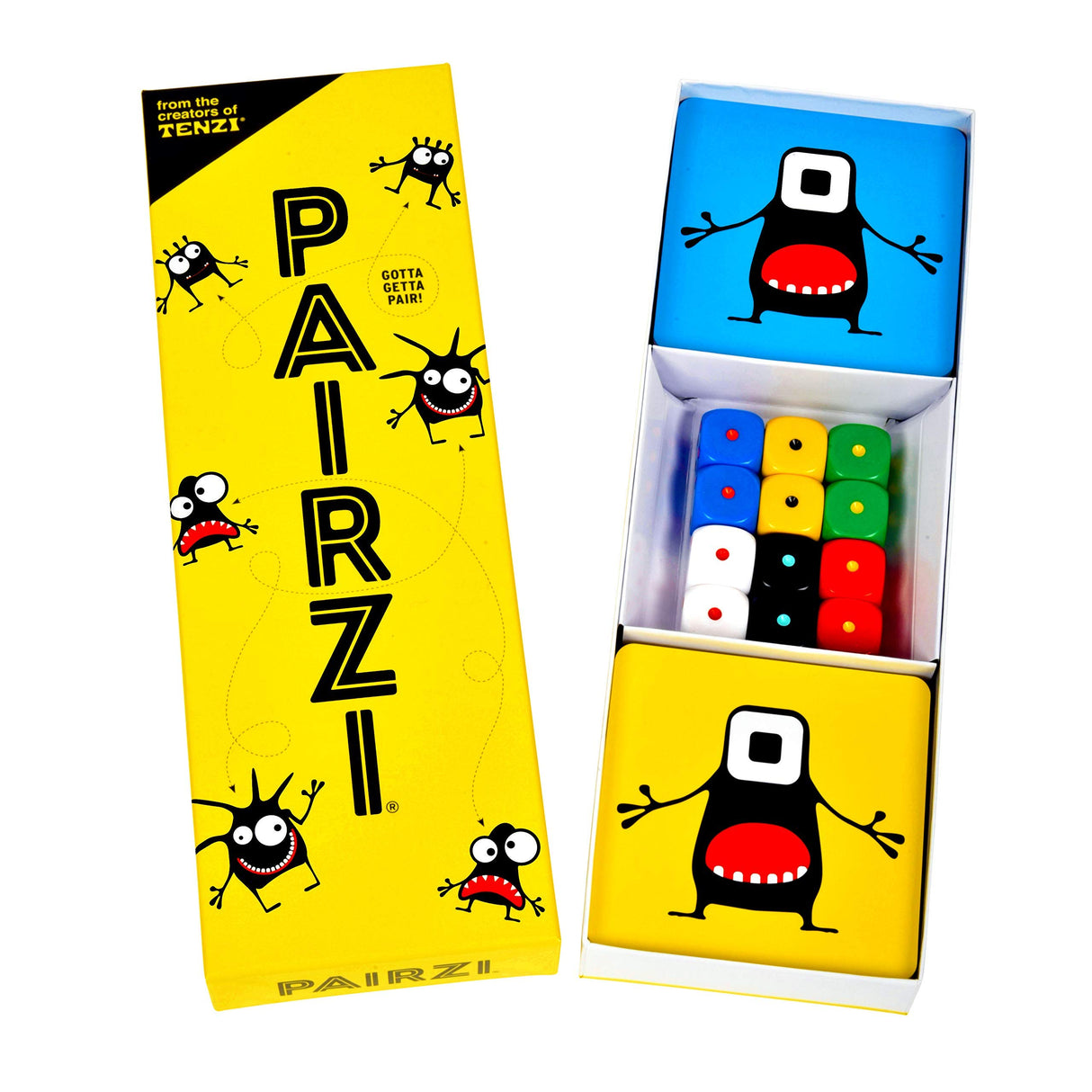 TENZI PAIRZI - The Fast, Fun Card Matching Family and Party Game with a Twist - for Ages 6 to 96 - 2 to 6 Players