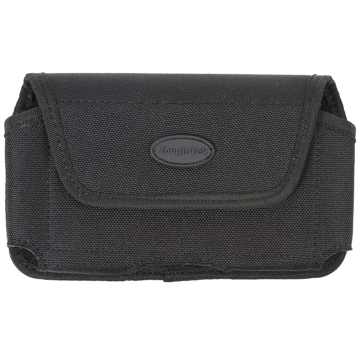 TEKYA LARGE TOUGH TEK BLACK HORIZONTAL POUCH WITH MAGNETIC CLOSURE