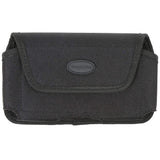 TEKYA LARGE TOUGH TEK BLACK HORIZONTAL POUCH WITH MAGNETIC CLOSURE