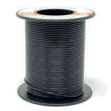 26 AWG SOLID COPPER HOOK-UP WIRE - BLACK / 25' - BLACK / 100'