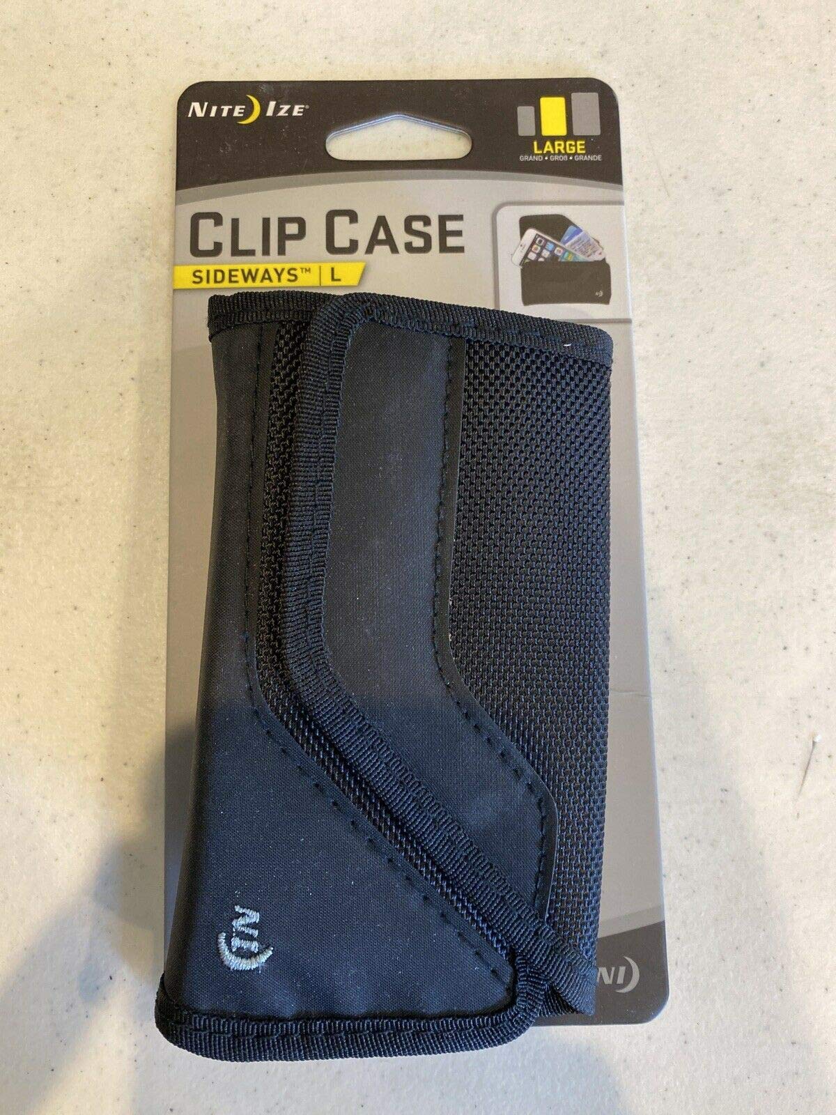 Nite Ize Clip Case Sideways Phone Holster-large - Black