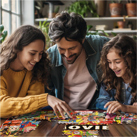 White Mountain Puzzles - The Movies - 1000 Piece Jigsaw Puzzle - image 4