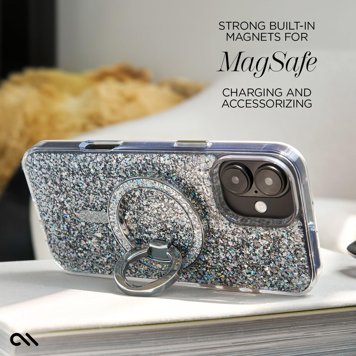 Case-mate - Twinkle Magsafe Case For Apple Iphone 16 - Twinkle Disco