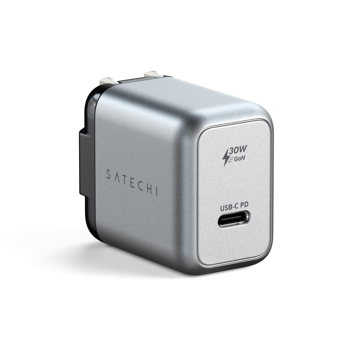 Satechi - 30w Usb-c Pd Gan Wall Charger - Space Gray