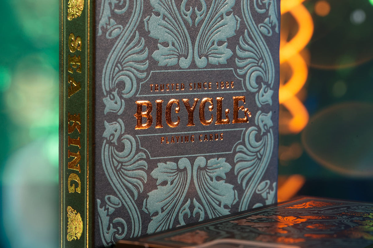 Bicycle Sea King Playing Cards, Standard Index, Poker Cards, Premium Playing Cards, Unique Playing Cards, 1 Deck