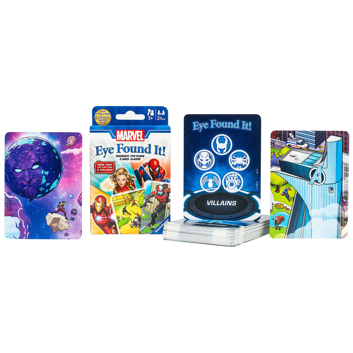 Ravensburger Marvel Eye Found It Card Game - Engaging Board Game for Children and Adults | Enhances Skill Development | Fun Family Entertainment | Over 3 Million Sold Worldwide