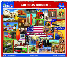 White Mountain Puzzles - American Originals - 1000 Piece Jigsaw Puzzle