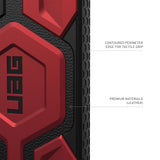 Urban Armor Gear (uag) - Monarch Case For Samsung Galaxy S24 Plus - Crimson