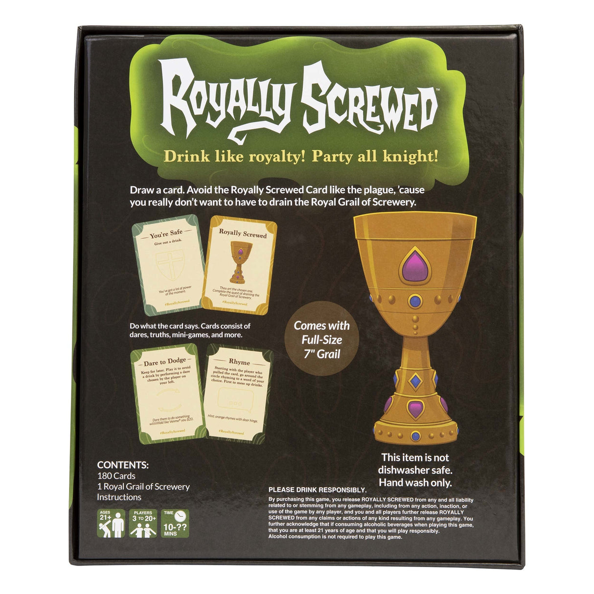 What Do You Meme Royally Screwed – The Competitive Party Game Where You May Get Screwed – by The Creators of Buzzed