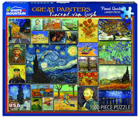 White Mountain Puzzles - Van Gogh - 1000 Piece Jigsaw Puzzle
