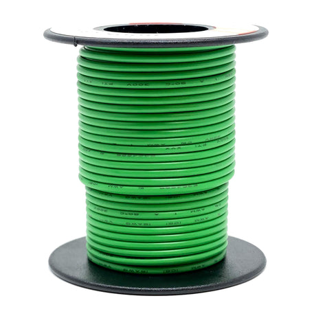 2781480:  18 AWG STRANDED COPPER HOOK-UP WIRE - BLACK / 25' - GREEN / 25'