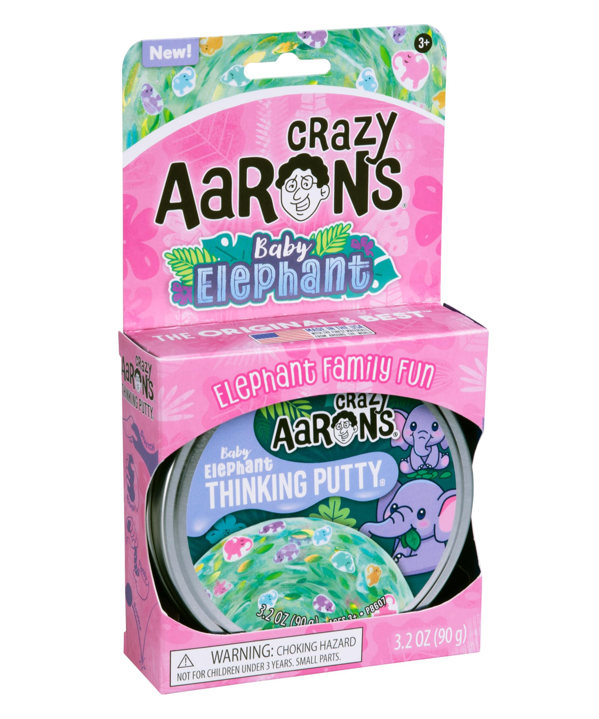 Crazy Aaron’s Baby Elephant Thinking Putty